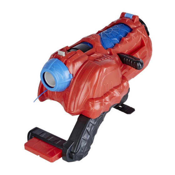 Hasbro Marvel Spider-Man Web Cyclone Blaster Quick Start Manual