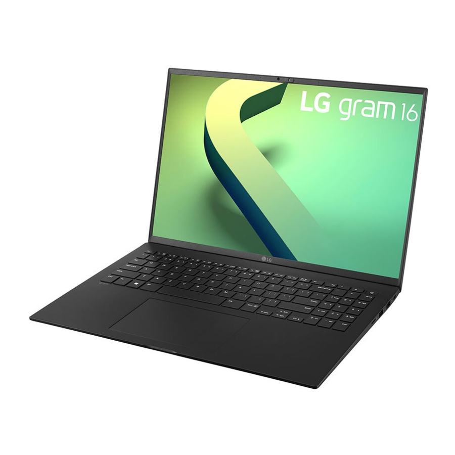 LG 16Z90Q Series - Notebook Laptop Manual
