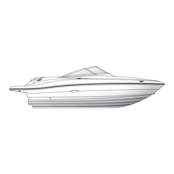 Sea Ray 200 Sundeck Owner's Manual