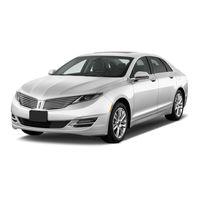Lincoln MKZ HYBRID 2015 Quick Reference Manual