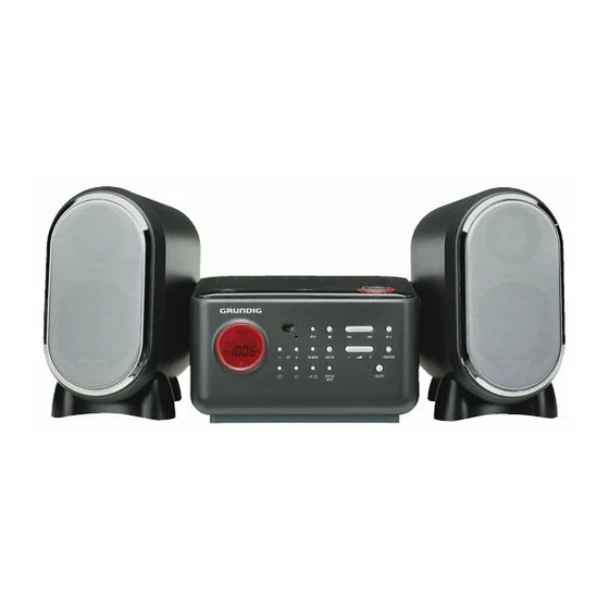 Grundig Varixx UMS 4810 SPCD Manual