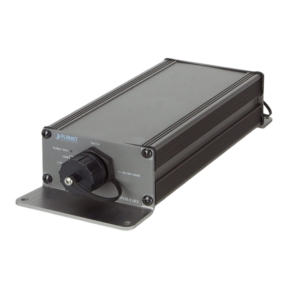 Planet IPOE-E202 User Manual