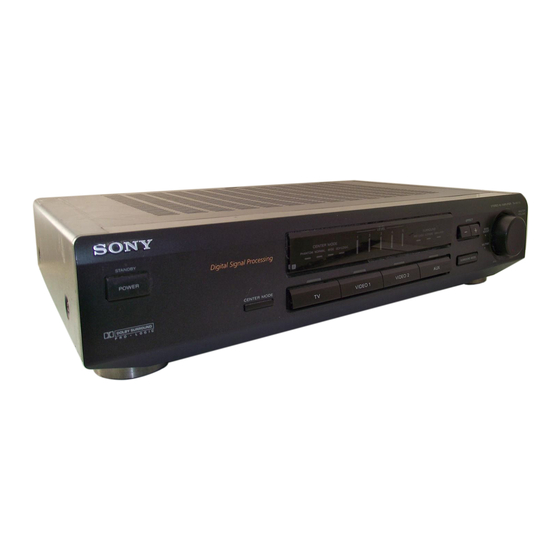 Sony TA-VE215 Integrated AV Digital Amplifier