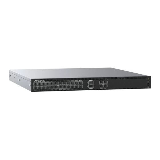 Dell EMC PowerSwitch S4100-ON Series Manuals
