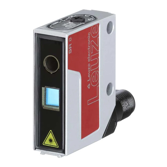 Leuze electronic ODSL 8 Series Quick Start Manual