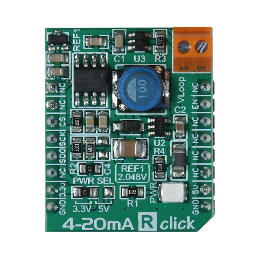 mikroElektronika 4-20mA R click Quick Start Manual