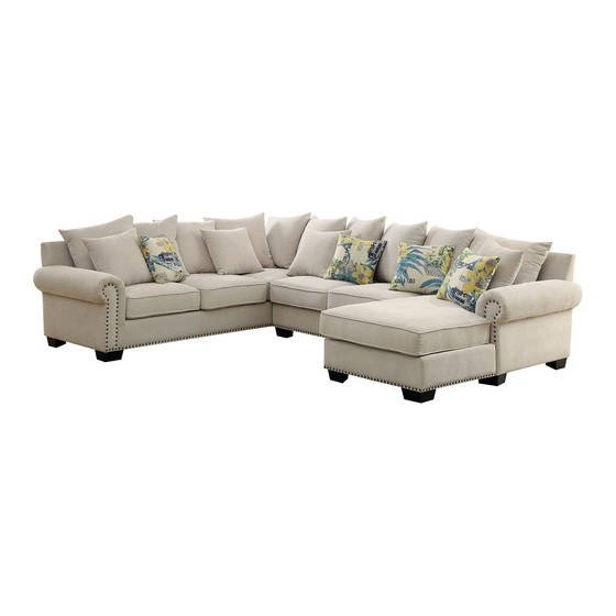 Furniture of America CM6156 Accessories Instructions