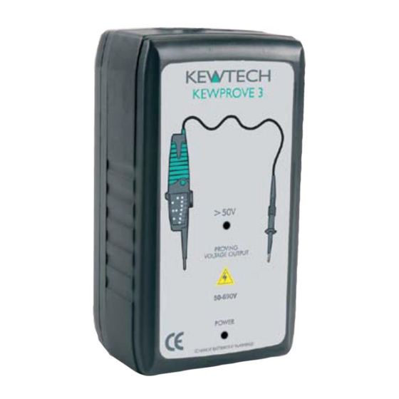 Elma Instruments Kewprove 3 User Manual