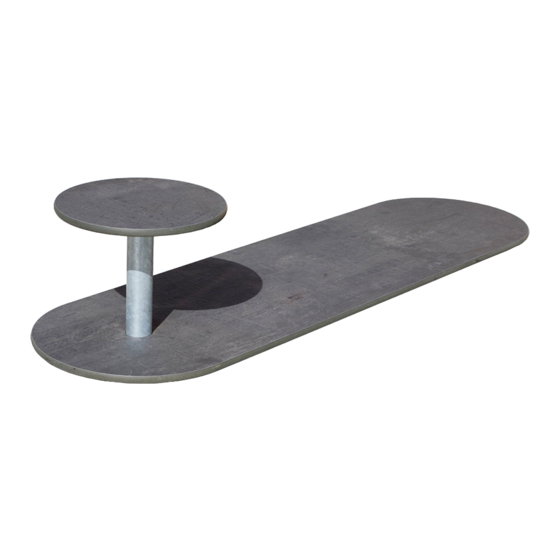 Outsider PLATEAU SEAT 900 Mounting Manual