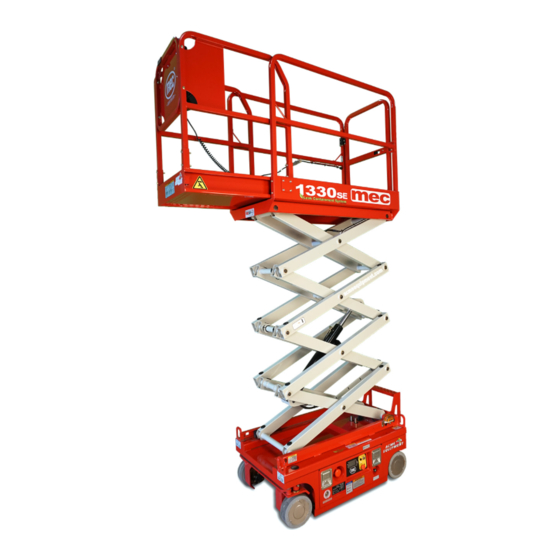 Mec 1330SE Operator's Manual