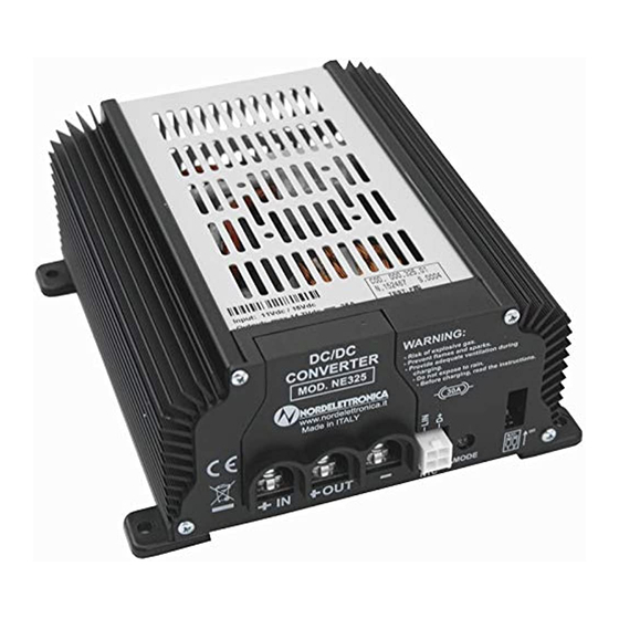 Nordelettronica NE325 25A Manual