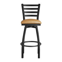 Lancaster Ladderback Swivel Barstool Assembly Instructions