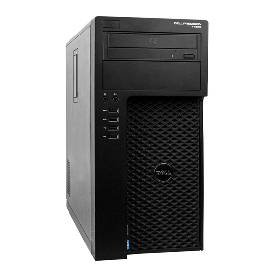 Dell Precision T1650 Setup & Features Manual