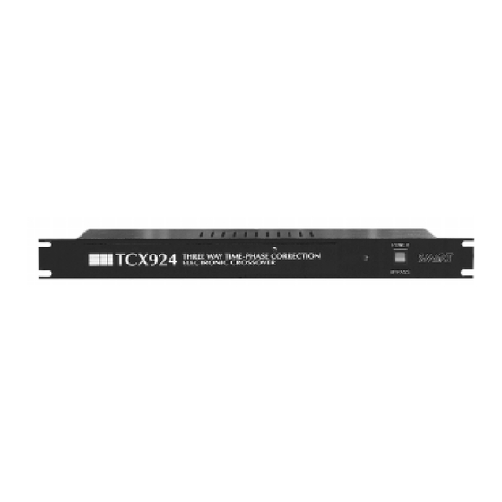 SMART TCX924 Installation And Operation Manual