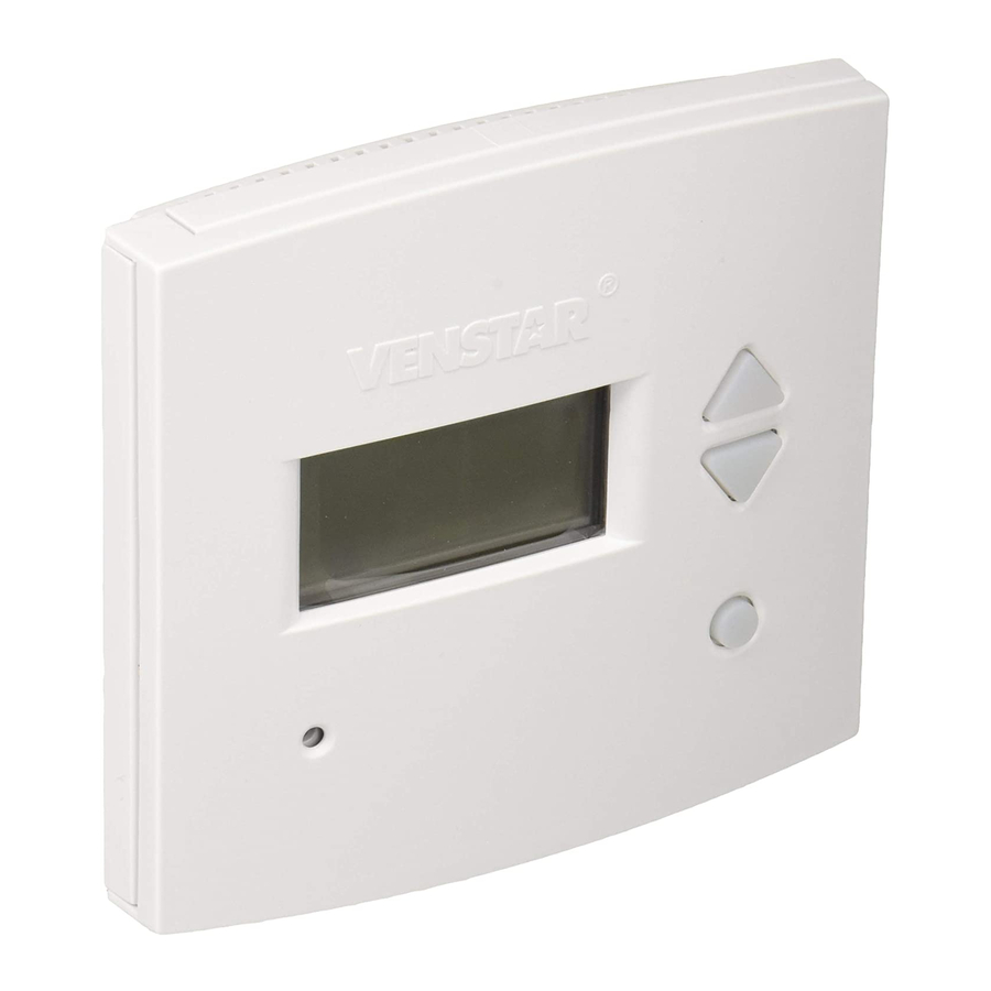 Venstar T2800 Specification