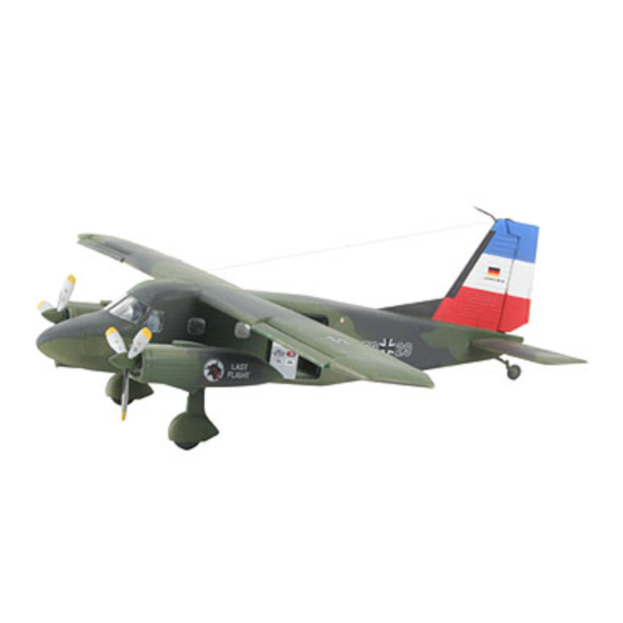 REVELL Dornier Do-28 D-2 SKYSERVANT Assembly Manual