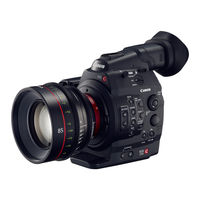 Canon EOS C500 Instruction Manual