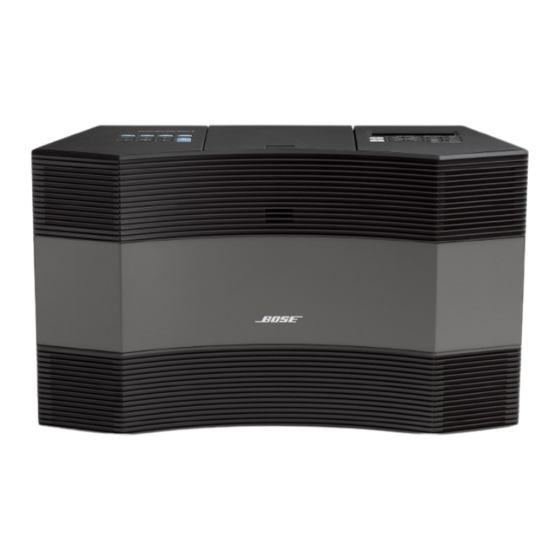 Bose Acoustic Wave Owner's Manual