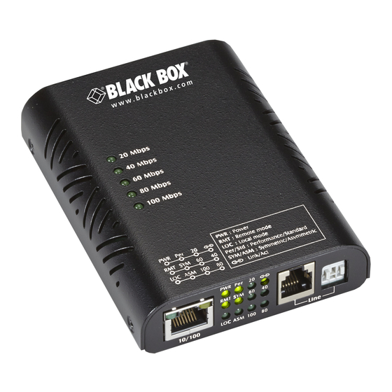 Black Box LB320A Quick Start Manual