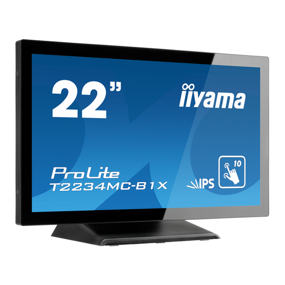 Iiyama ProLite T2234MC User Manual
