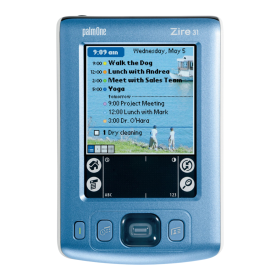 palmOne Zire 31 User Manual