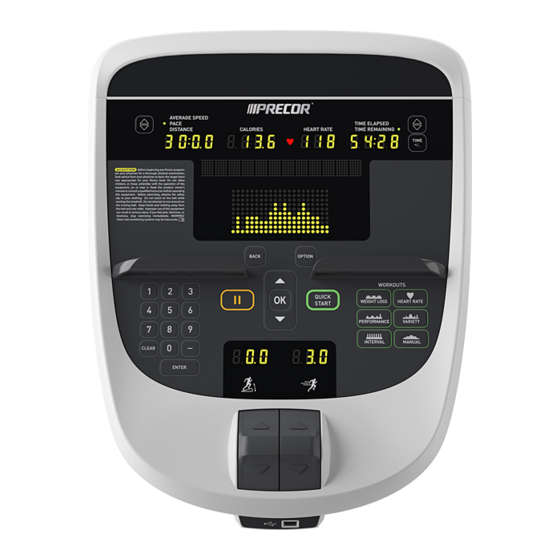 Precor P30 Operator's Manual