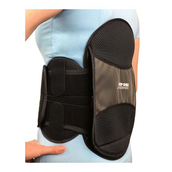 Top shelf Orthopedics Boa Universe Instructions For Use