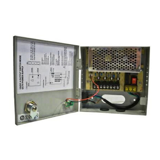 Security Tronix ST-PBX4DC12V3A Installation Manual