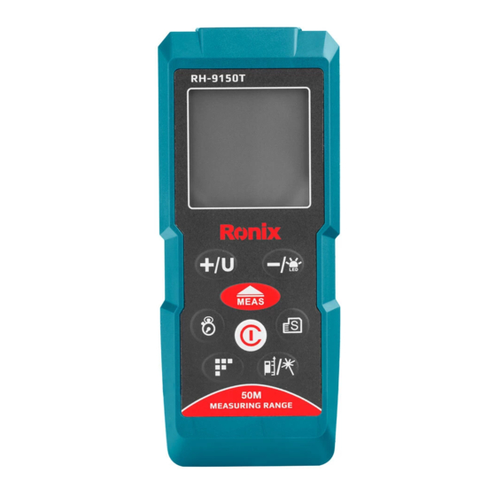Ronix RH-9150T Quick Start Manual