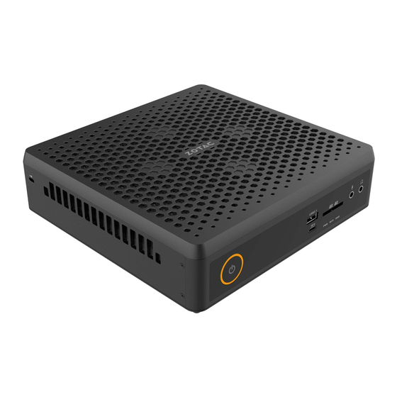 Zotac MAGNUS EN Series Quick Start Manual