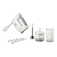 Bosch MFQ364 AR Series Instruction Manual