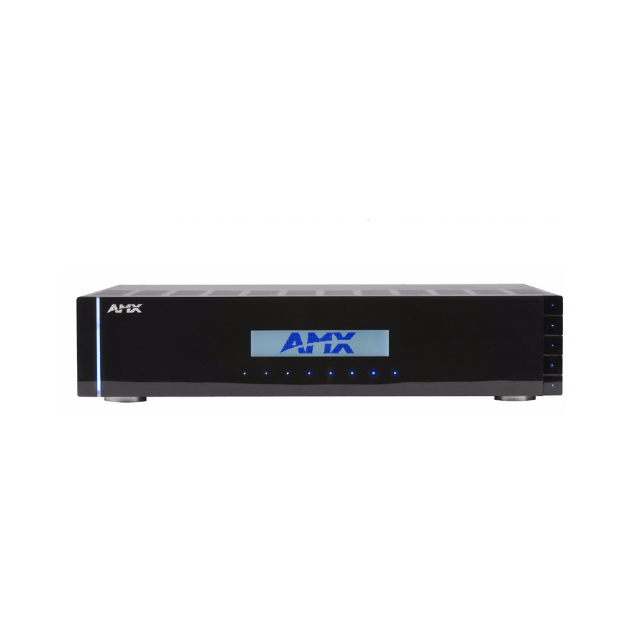 AMX Tango Audio Controllers DAS-T0804/8-SIG Installation Manual