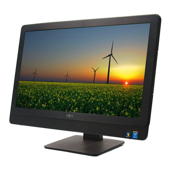 Dell OptiPlex 9030 All-in-One Manual Book