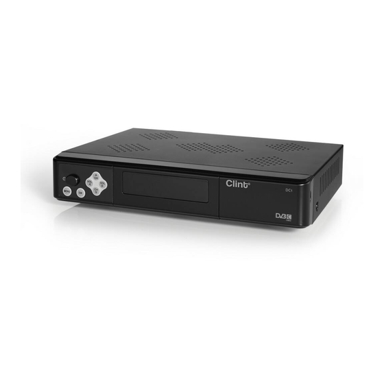 Clint DC1 Digital TV Receiver Manuals