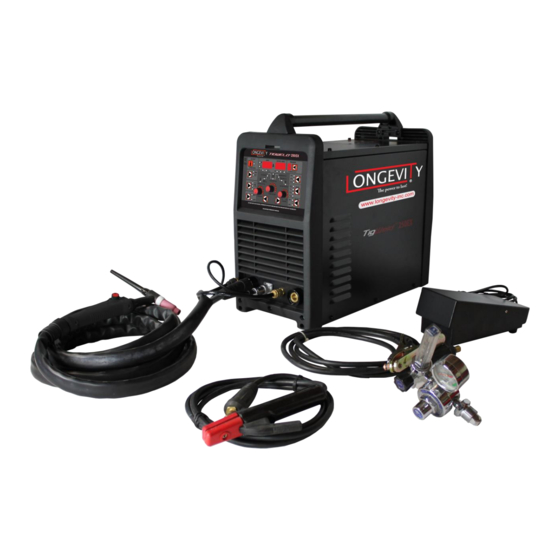 Longevity TIGWELD 250 EX Operating Manual