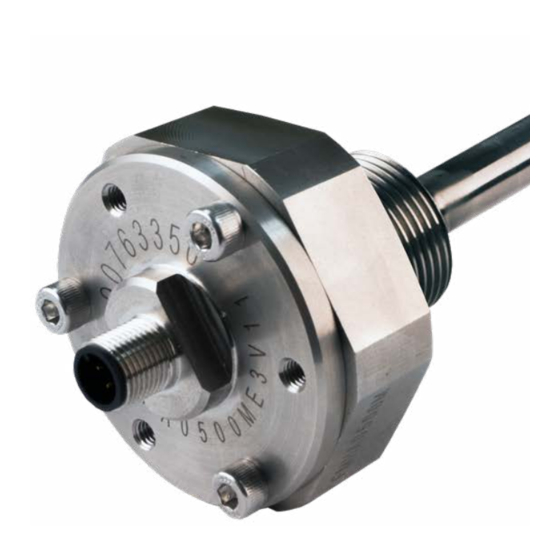 MTS Sensors Temposonics MH-Series Manuals