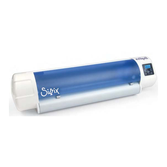 SIZZIX eclips 2 User Manual