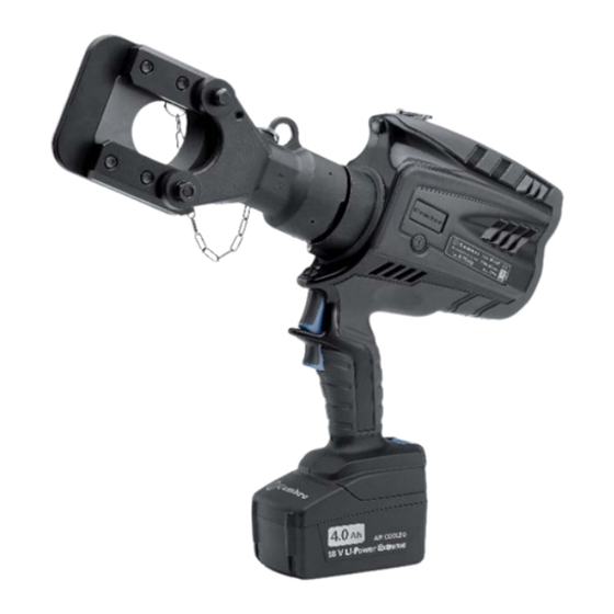 Cembre B-TC450NA Operation And Maintenance Manual