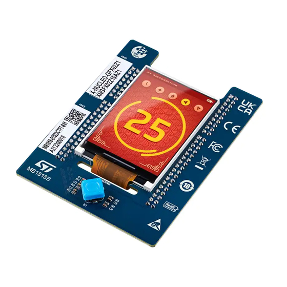 ST X-NUCLEO-GFX02Z1 User Manual