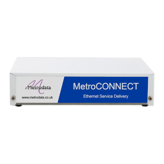User Manuals: Metrodata WC-Serial Ethernet Converter