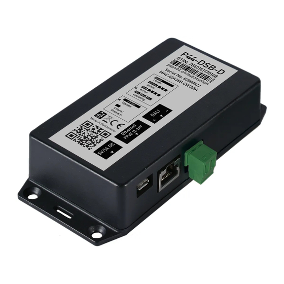 digitalSTROM P44-DSB-D Quick Start Manual