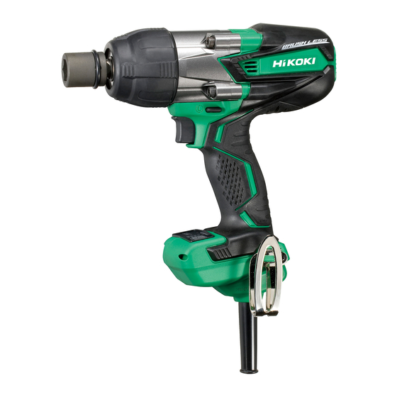 Hitachi Koki WR 14VE Handling Instructions Manual