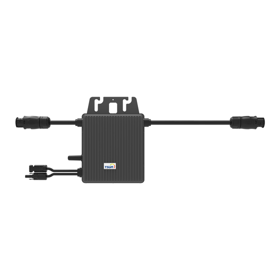 Tsun TSOL-MS400 Quick Installation