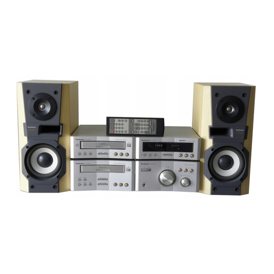 Technics SC-HD510 Operating Instructions Manual