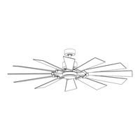 Fanimation KINDRED LP8543LBL Manual
