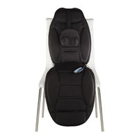 Brookstone 10-Motor Massage Chair Topper with Heat User Manual