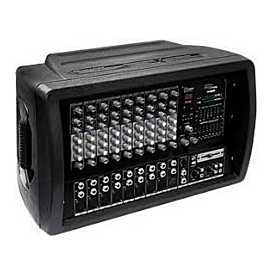 SKP Pro Audio CRX-1010 Owner's Manual