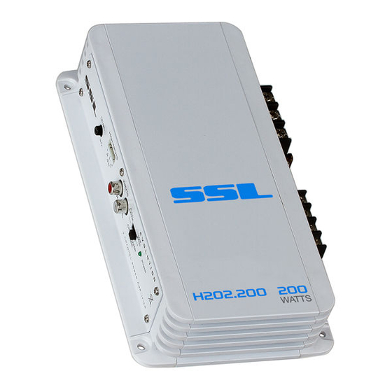 Ssl H202.200 User Manual