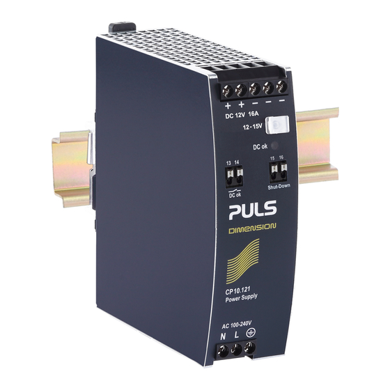 Puls CP10 Series Instruction Manual