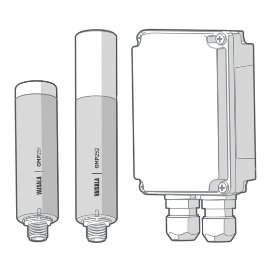 Vaisala GMP251 Quick Manual